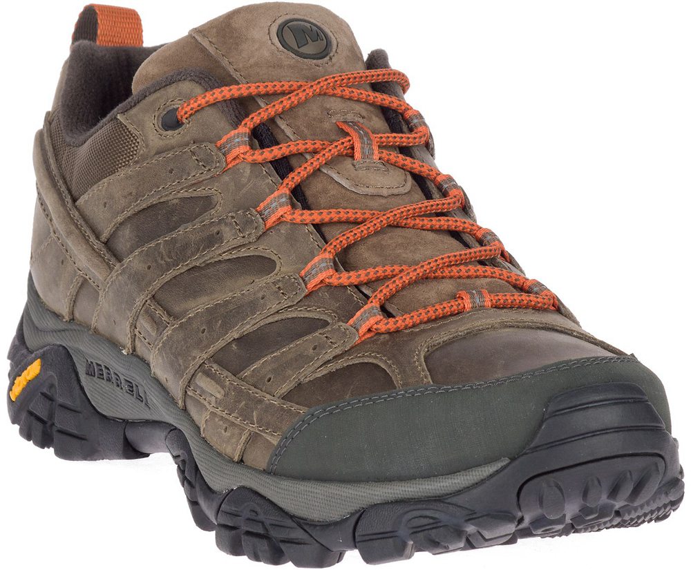 Tenis Homem - Merrell Moab 2 Prime Wide Width - Marrom - FYV406512